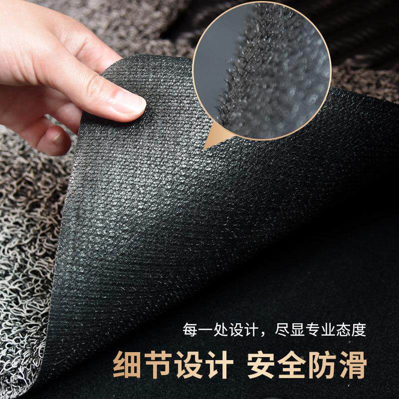 丝脏圈脚垫专用防滑汽耐防水毛刺魔术车爪dd-011不移动无味地毯式