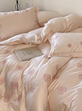 2024新款60S奥地利兰精LF刺绣四件套系列床单被套四件套