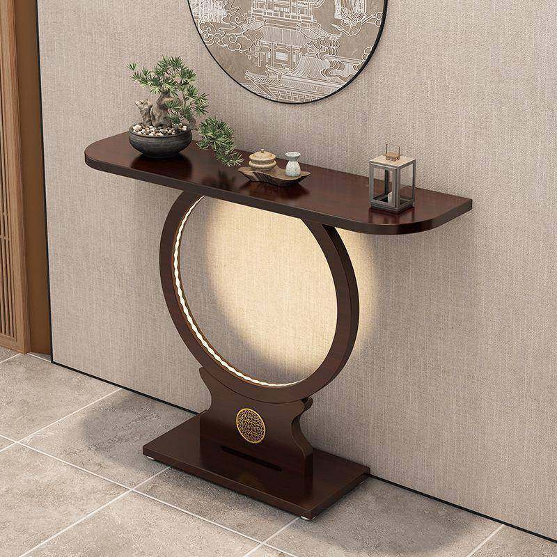 玄关台轻奢玄关置物台新中式供桌条案入户正对门半圆过道柜端景台,鲜花速递/花卉仿真/绿植园艺,割草机/草坪机,淘宝优惠券,粉丝福利购,淘宝优惠卷