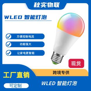 WLED控制器 智能灯泡 RGBCW 7W WORK E27