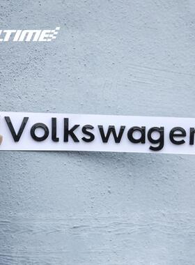 专用大众速腾车标贴后备箱改装贴带英文字母装饰贴SAGITAR字母贴