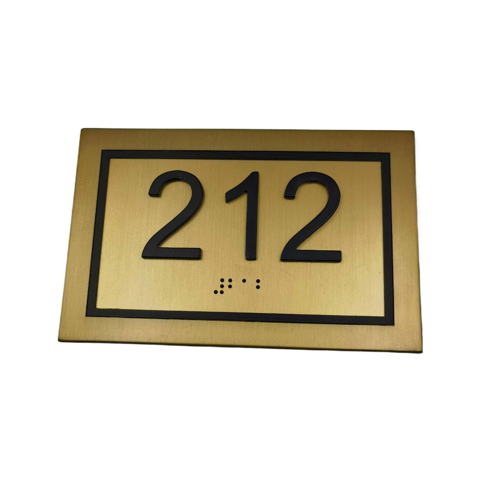 盲文金属门牌房间号码牌公寓标牌盲人可识别玫瑰金高级可设计制作,3C数码配件,其它配件,淘宝优惠券,粉丝福利购,淘宝优惠卷