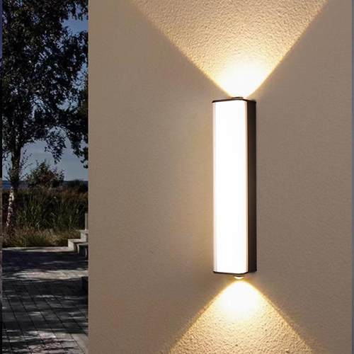 外灯围壁墙花园大门口庭院水灯阳JJL-117台过道楼梯上户下发光防