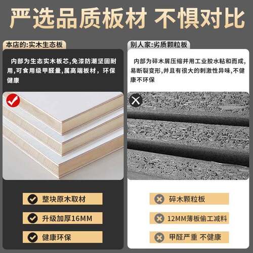 实木衣柜卧室用一门到顶奶油风家子出租房柜s6743分体式网橱红衣2