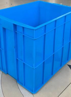 料大型塑箱工塑业转箱HLP塑料物流周转箱大号带盖料周箱加厚超大