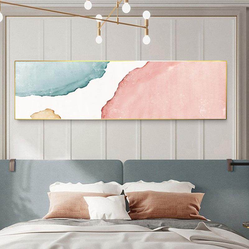 色粉床抽象壁画欧卧室头EM-1017画艺术画现代简约客厅背景墙挂北,家居饰品,现代装饰画,淘宝优惠券,粉丝福利购,淘宝优惠卷