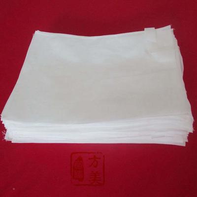 50*60cm无纺布绑口ZJR药中药袋过药机熬药袋滤袋卤煎料包隔渣煎袋