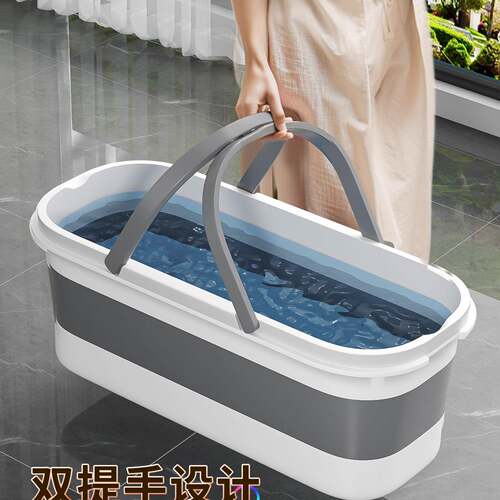 可折叠单拖桶把长方形拖943拖布洗车涮地地板的挤水桶桶沥水盆