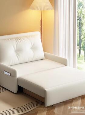 懒人用沙发床家小户型客厅阳一台移动沙伸发多VDU功能缩折叠体午