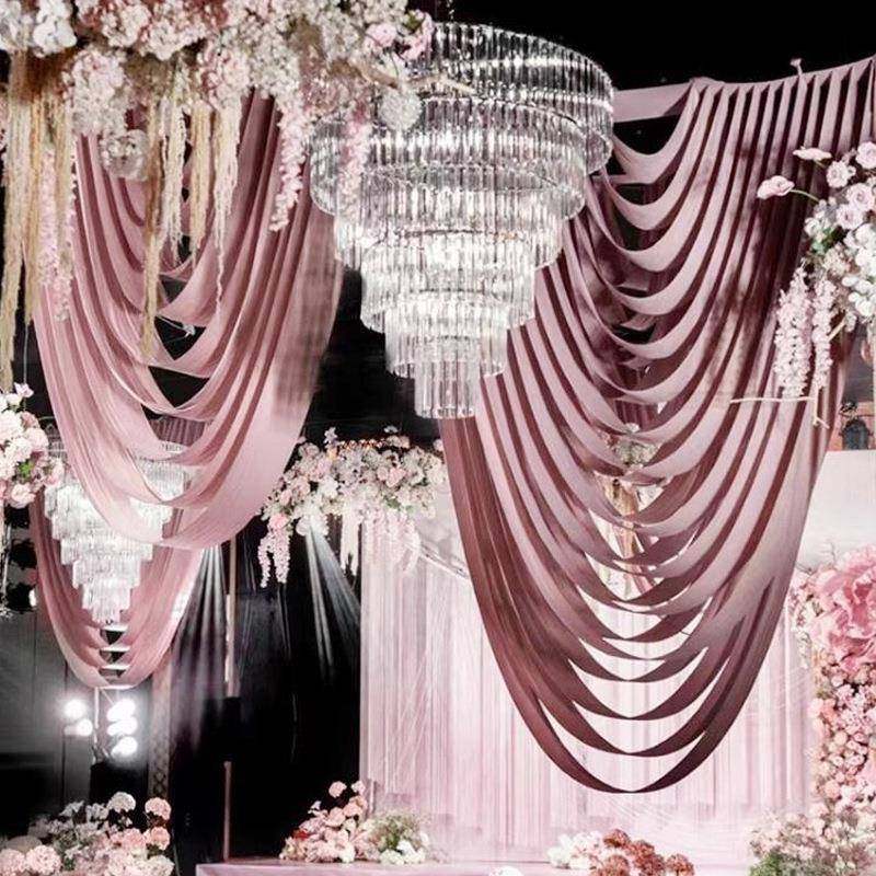 婚庆道具波弹布幔力多层吊顶布丝幔行云流水婚礼牛奶水帘A003装饰,节庆用品/礼品,帷幔装饰,淘宝优惠券,粉丝福利购,淘宝优惠卷