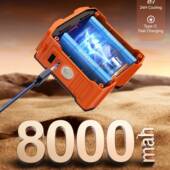 新小款 扇充电风扇挂腰风小扇桌面风扇型暴力58753风制冷小风扇大