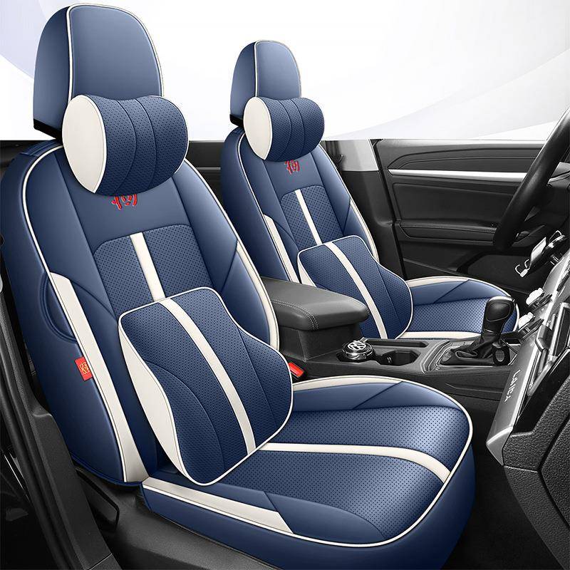 大众途观14191X专用汽车用坐全垫四季通包座套夏季围透气打孔皮革