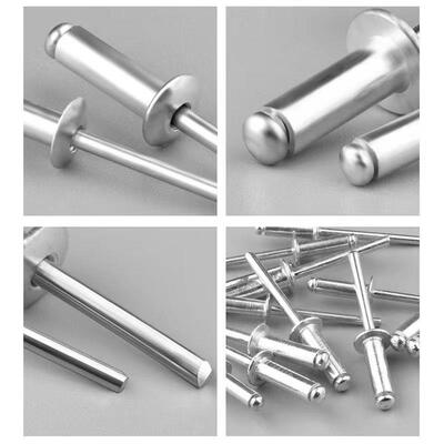 厂标家拉柳铆钉27600国抽芯拉铆钉铝制半圆头开口型拉铆钉拉丁