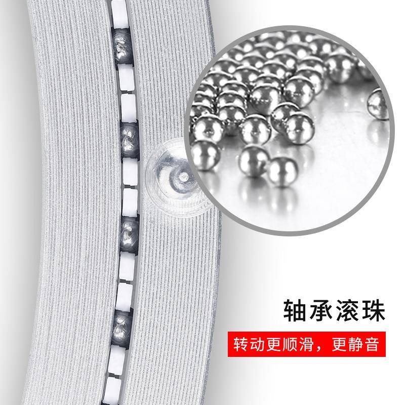 餐盘底座消音铝转芯玻璃转圆理桌实木桌子静音型铝大石饭桌旋桌转