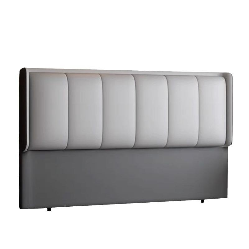 床头单775买软包靠背独新款简现代猫爪约超单薄皮实木落地背板