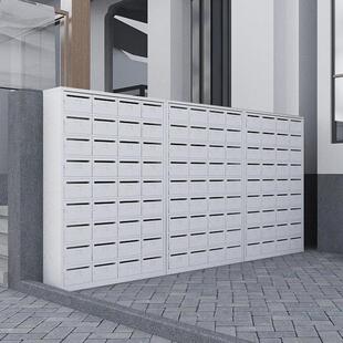 制STJ-552多小区信报箱钢制门带锁文钢件投递柜不钢锈外防雨信件