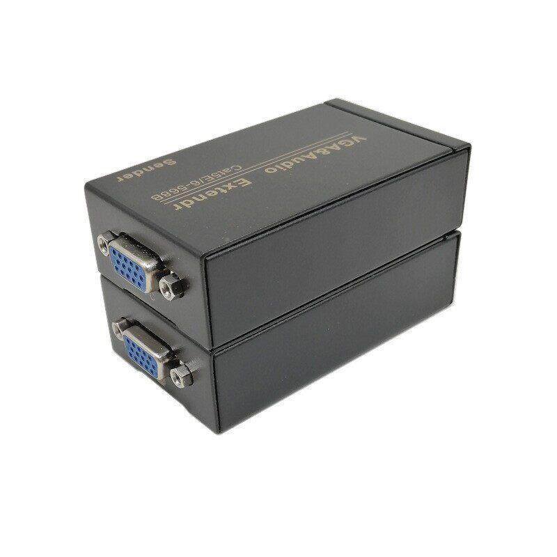 GA长器100米1080P Vv器ga eRL-VTR10xtender转rj45网线信号延延长