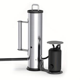 无绳电动吸烟器用于任何烧烤带气泵的颗粒吸烟器的烟管冷或热熏