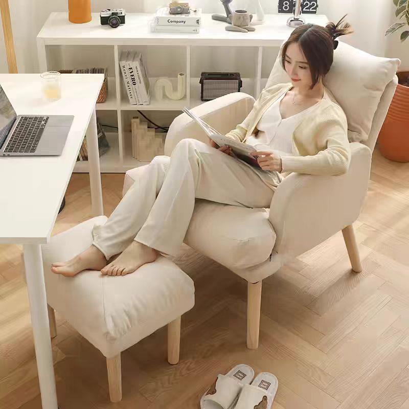 懒人沙发可躺可睡卧室女网红座椅小沙发单人宿舍电脑椅阳台休闲椅