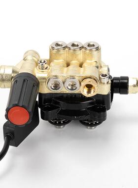 洗车配件赫大全洗车泵泵头刷车泵配WDE机件高成压洗车机泵头总博