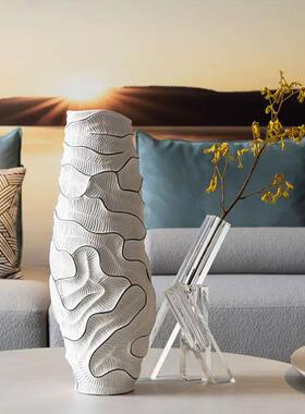 约北欧简创花意龙CZN脊花瓶果盘摆件家居饰客厅插品收纳茶几玄关