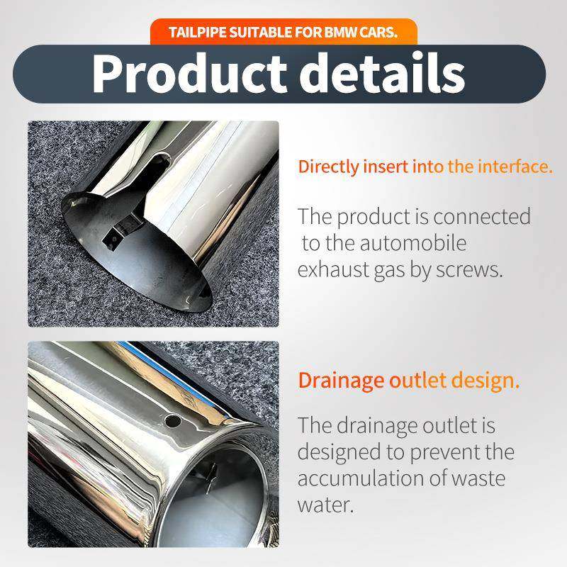 车适用于18-1款宝SY-X3X4马X4X3专原厂款汽车排气用管装饰尾2喉汽