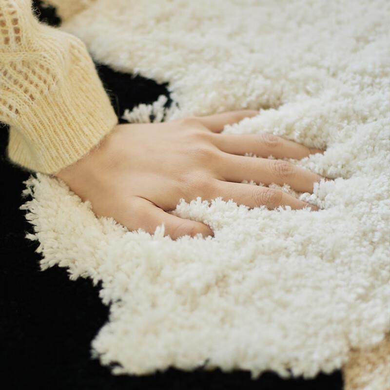 厚法式轻奢脏圆形植耐绒地毯客厅香榭落叶耐磨防滑地垫卧室加隔凉,居家布艺,地毯,淘宝优惠券,粉丝福利购,淘宝优惠卷