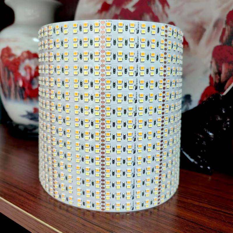 宇283524v创283524双色4温灯带20灯双排灯槽专用铝1v0MM板宽