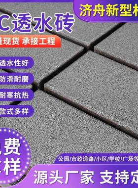 海绵城市城市室外P793C仿石水砖透区人行道小道路广场学政校市道