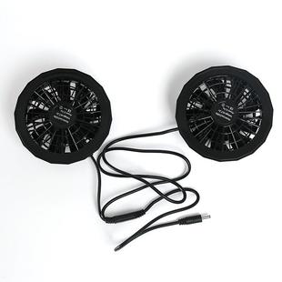 厂供应空调469服配件静音小服风扇降衣服劳保家工作无刷风扇7.温2