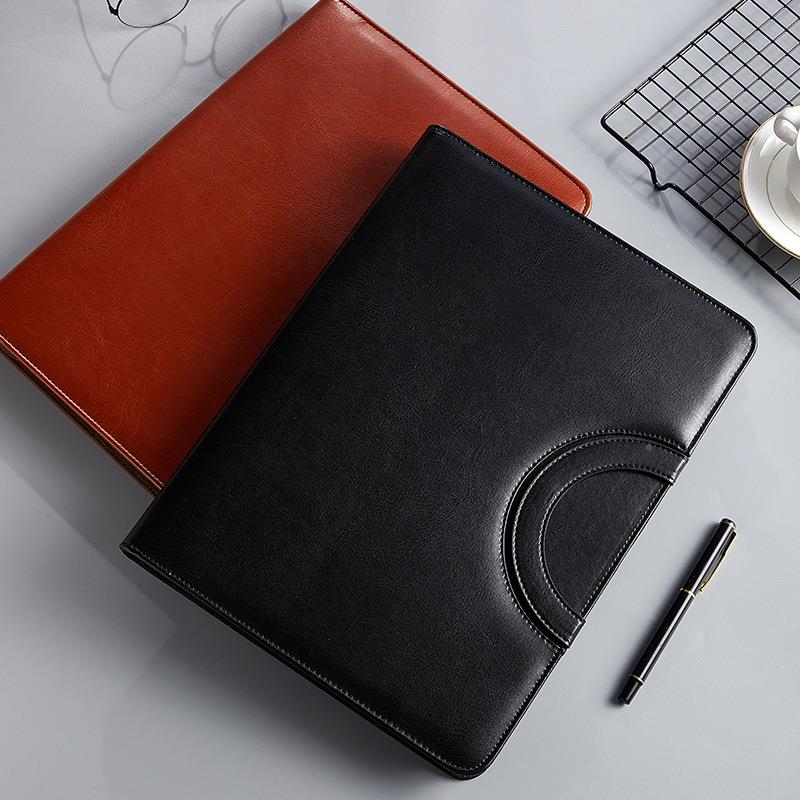 厂商家a4务文件夹带计算器QC13提拉销售经理夹手合同文件链资料夹