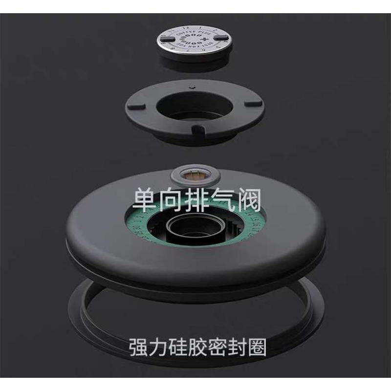 不锈钢密封罐咖啡豆咖啡粉保存罐单向收纳豆养罐排气阀保鲜储存罐