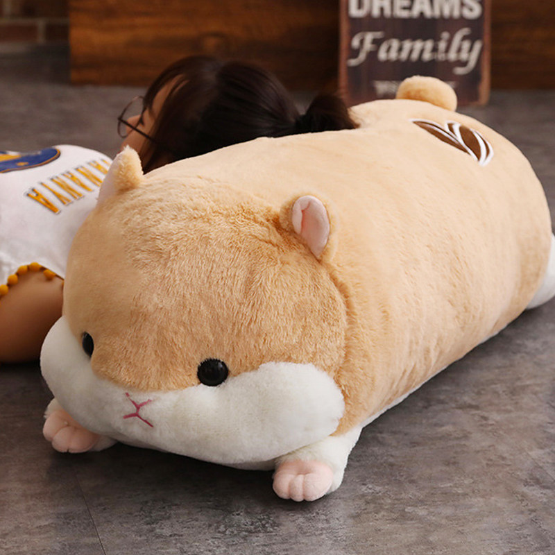 可爱仓鼠毛绒玩具女孩超软公仔女生床上睡觉抱枕布娃娃玩偶大礼物,玩具/童车/益智/积木/模型,毛绒/玩偶/公仔/布艺类玩具,淘宝优惠券,粉丝福利购,淘宝优惠卷