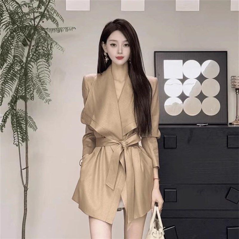 韩系职业气质西装外套女春季新款短外套