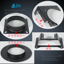 法兰脚架侧脚风叶调速器维修 100mm 离心风机配件 圆形进出风口95