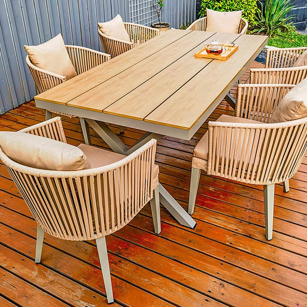 户外桌椅露天阳台休闲庭院藤椅现代简约室外花园奶茶咖啡藤编桌椅