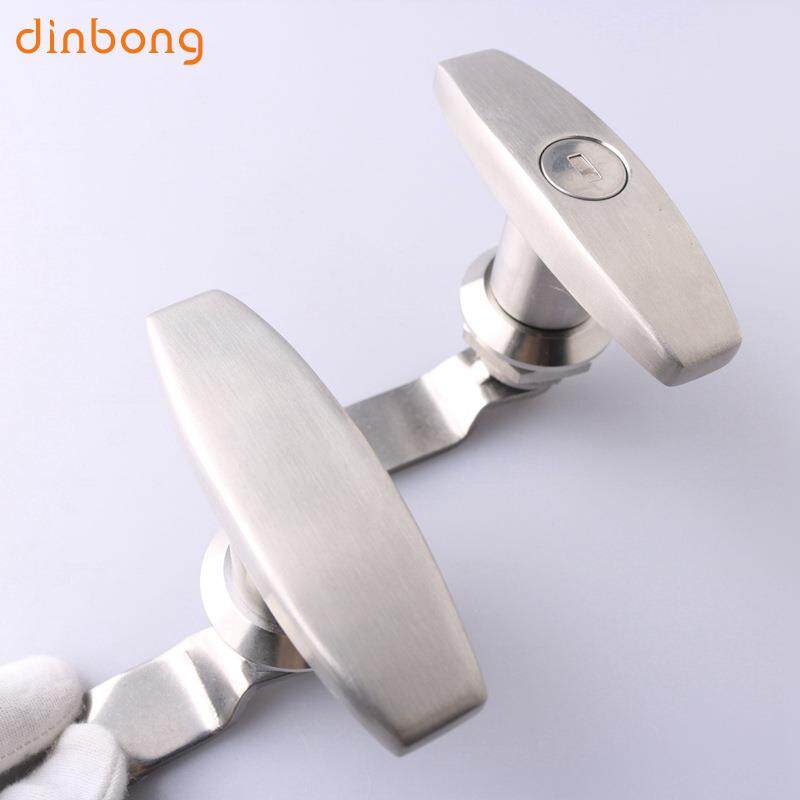 MS101把手锁304不锈钢T型转舌锁 配电箱门锁控制柜机箱环保设备锁