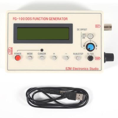便携DDS函数信号发生器Function Signal Generator 1HZ-500KHZ
