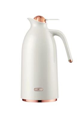 SIMELO印象京都玻璃内胆翡丽家用保温壶长效保温红胆热水瓶1.9L