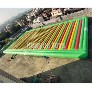 充气网红桥气垫充气跆拳道训练气垫防摔充气缓冲气垫景区城堡滑梯