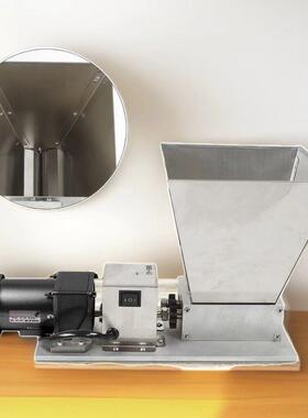 DY-36822电动不锈钢对辊操麦作简单玉米研磨机芽碎料机麦小磨碎机