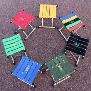 铁马凳扎大扎马折叠厚板不锈钢OTX防滑收纳钓鱼椅火车加凳马扎