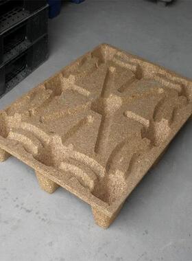 厂盘家木屑模压托纤维九脚托蒸盘仓储DVY卡物流免熏九脚木板