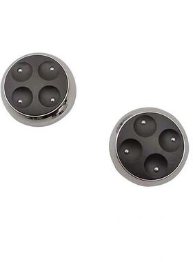 适用于奥迪AA4L3A5罩A6LQ电动座椅开关按键护罩电83406镀5盖镀铬