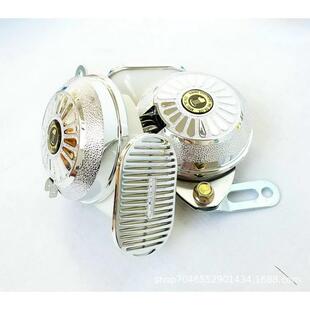 D-3汽车V数字电子多音喇/叭鸣笛装喇叭改防水喇叭12V24三音喇叭