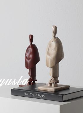 法式中古风房客厅茶几柜WSH电视柜玄关样板间书柜复古柜装饰品软