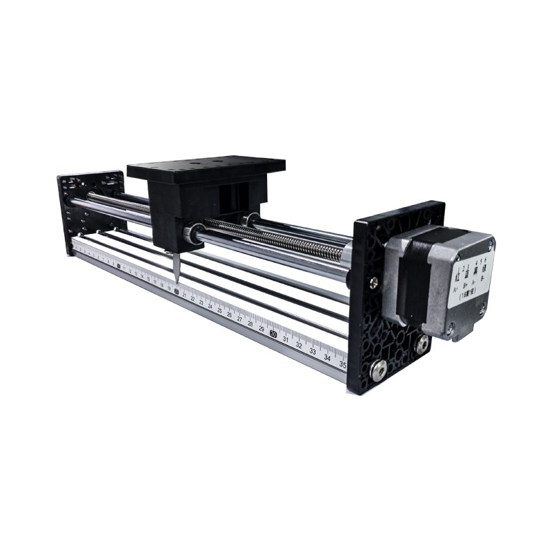 众灵直线步进g电机导轨滑台皮带丝杆电动滑轨模组可控制全自动工
