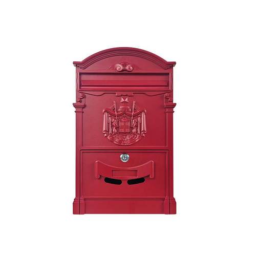 73784厂X家直销不欧洲信报箱金属家用别墅箱锈钢信箱H信W122