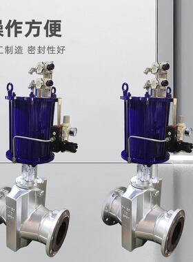 合金锈气动管夹气动开关型铝管夹阀铸铁OQZ不钢软密封阀厂家供应