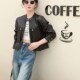 显瘦立领机车服夹克上衣 小个子修身 纯色皮衣外套女短款 2024秋新款